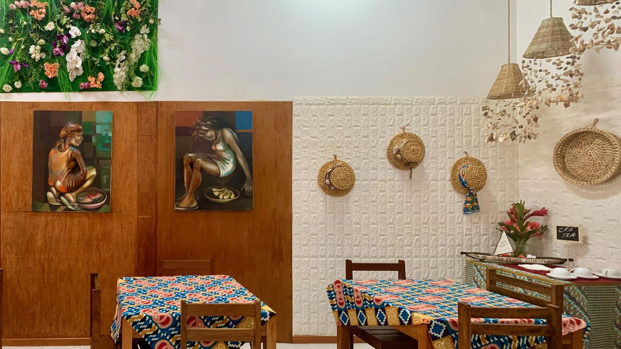סאו טומה Sao Pedro Guesthouse מראה חיצוני תמונה